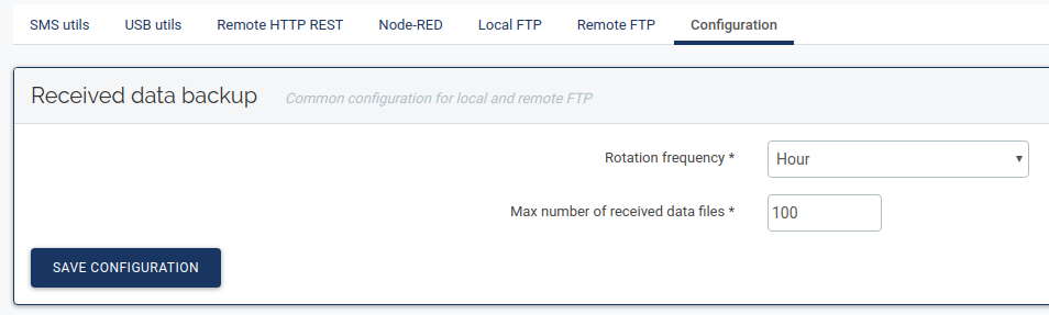 Configuration